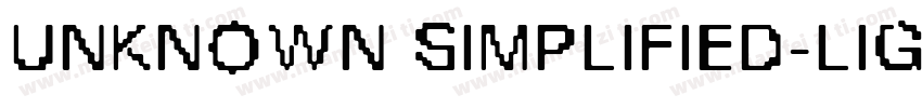 Unknown SIMPLIFIED-LIGHT-pc-EUC-h字体转换